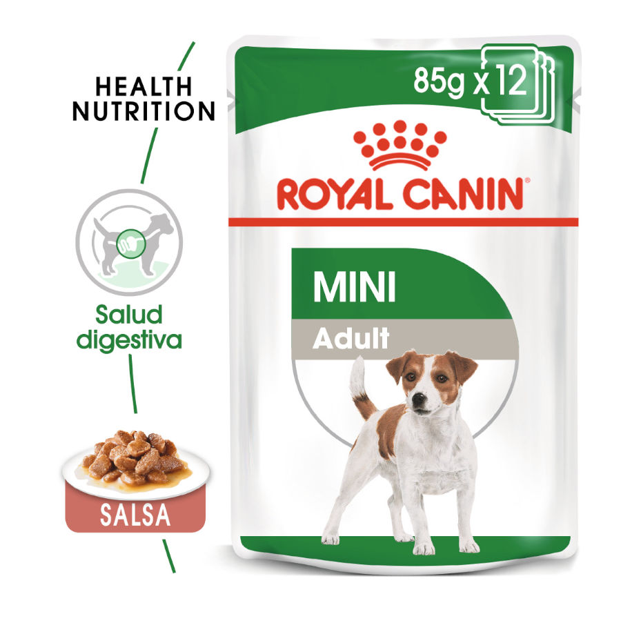 Royal Canin Mini Adult sobre en salsa para perros , , large image number null